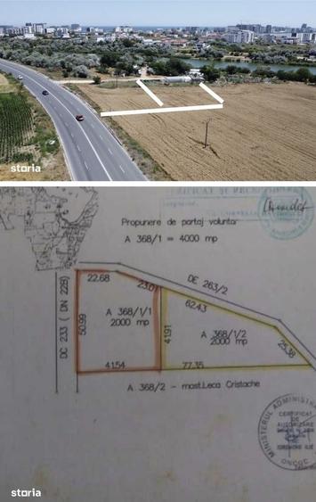 Teren agricol extravilan de 2000 mp, în Sud-Est
