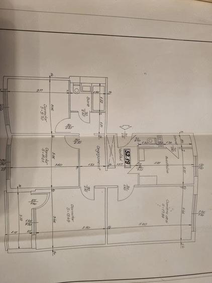 Apartament 4 camere, decomandat, centrala, bloc reabilitat, loc parcare ADP, boxa depozitare - 5