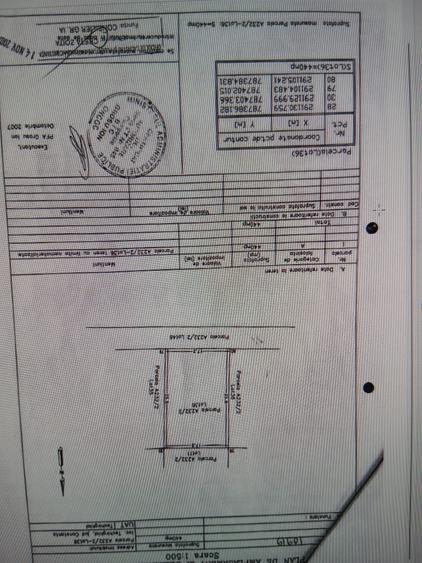 Teren agricol extravilan de 440 mp, în Periferie