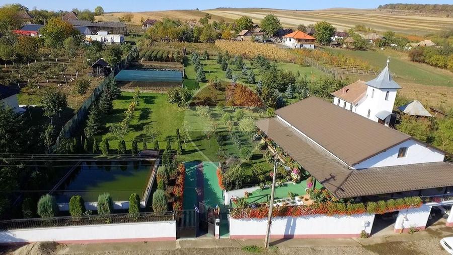 Casă individuală cu 5 camere cu Teren 3971 Mp în Berchieșu