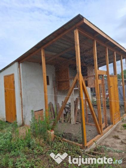 Casă individuală cu 2 camere cu Teren 1644 Mp în Burlești