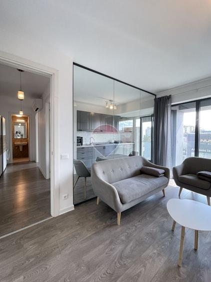 Apartament cu 2 camere decomandat, mobilat în Aviației