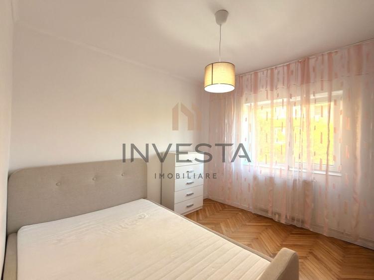 Apartament cu 3 camere semidecomandat, mobilat în Grigorescu