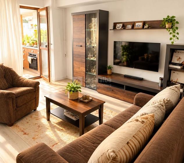 Apartament cu 2 camere decomandat în Bucium