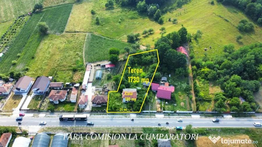 Casă cu 4 camere cu Teren 1730 Mp în Mihăești