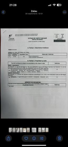 Teren de 750 mp, în Exterior Vest