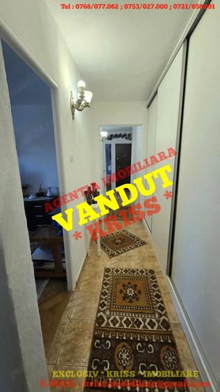Apartament cu 3 camere decomandat în Exercițiu