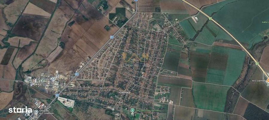Teren de 7000 mp, în Giarmata