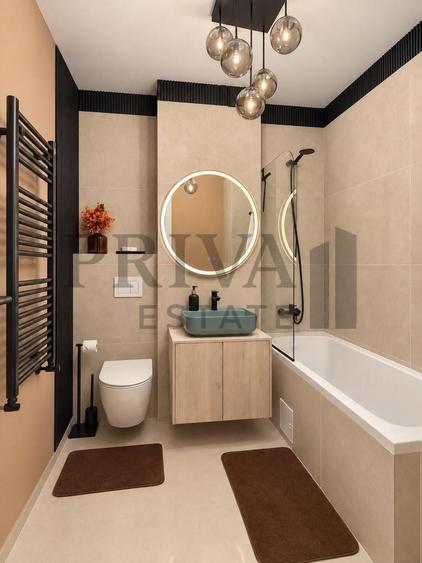 Apartament cu 2 camere decomandat, mobilat în Torontalului