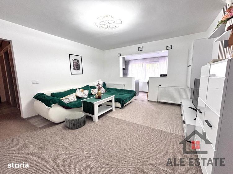 Apartament renovat 3 camere, 77mp, mobilat, Campia Turzii + Parcare - 1