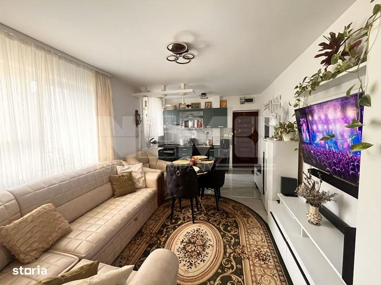 Apartament cu 2 camere semidecomandat în Central