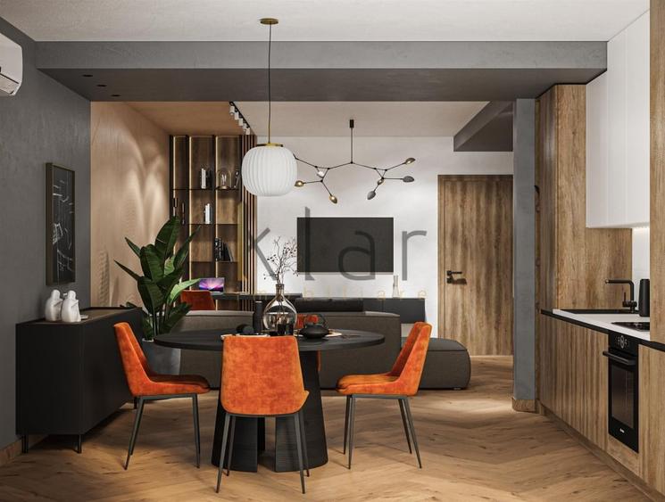 Apartament cu 2 camere semidecomandat, mobilat în Zorilor — fotografia 3