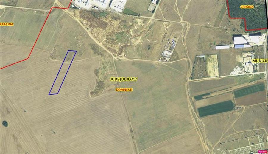 Teren Construcții intravilan de 12600 mp, în Domnești