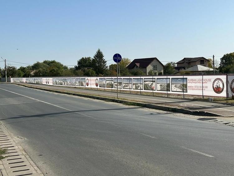 Teren construcție, în Moara Vlăsiei