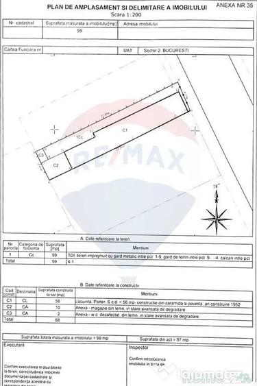Casă cu 3 camere cu Teren 99 Mp în Iancului