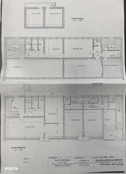Spațiu comercial, de 560 mp, în Burdujeni