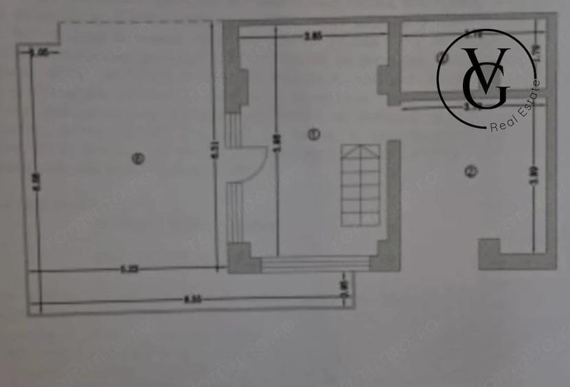 Apartament cu 4 camere decomandat în Central