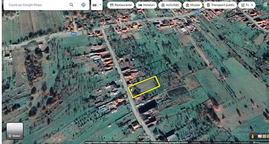 Teren Construcții intravilan de 3472 mp, în Periferie