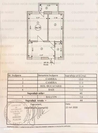 Apartament cu 2 camere în Griviței