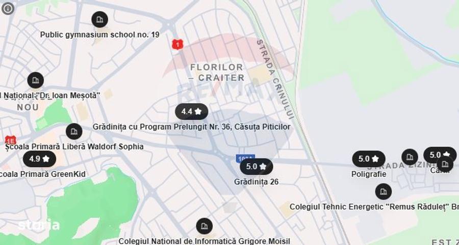 Apartament cu 4 camere, mobilat în Est