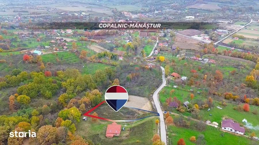 Teren de 3000 mp, în Copalnic