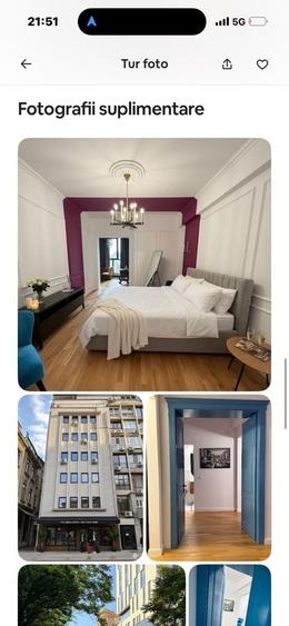 Apartament cu 4 camere decomandat în Calea Victoriei