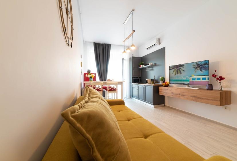 Apartament cu 2 camere semidecomandat în Nord