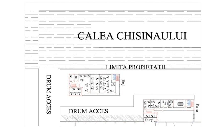 Spațiu comercial, de 500 mp, în Zona industrială