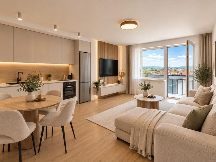 Apartament cu 2 camere în Ampoi 3