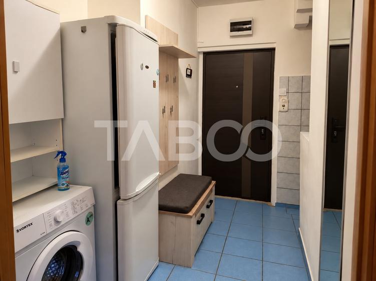 Apartament cu 2 camere nedecomandat, mobilat în Mihai Viteazul