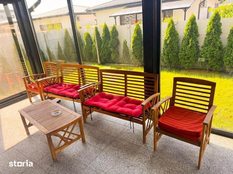 Vila individuala 4 camere de inchiriat Tunari | Primaria Tunari|2 locu - 8