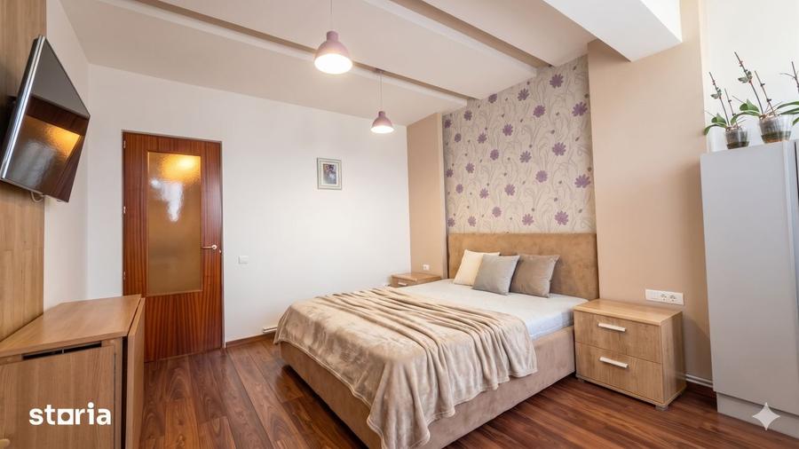 Apartament cu 5 camere semidecomandat, mobilat în Gheorgheni