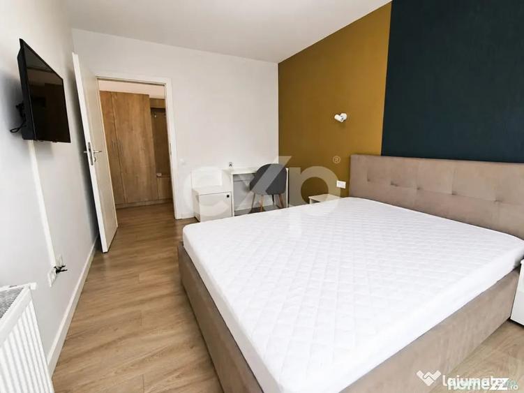 Apartament cu 2 camere semidecomandat în Borhanci