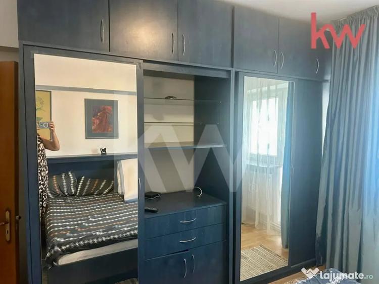 Apartament cu 3 camere semidecomandat în George Enescu