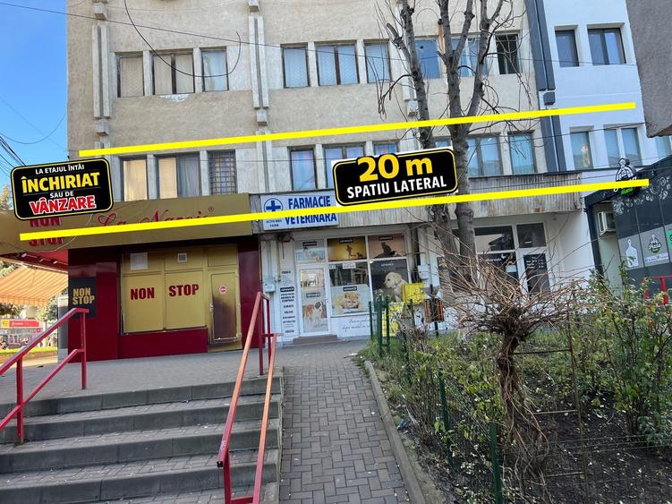 Spațiu comercial, de 186 mp, în Fălticeni