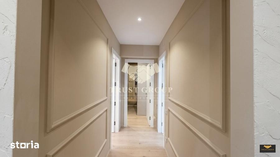 Apartament cu 3 camere semidecomandat, mobilat în Herăstrău