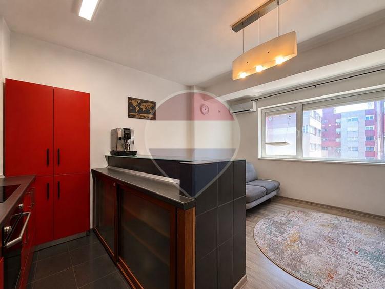 Apartament cu 2 camere decomandat, mobilat în Kamsas
