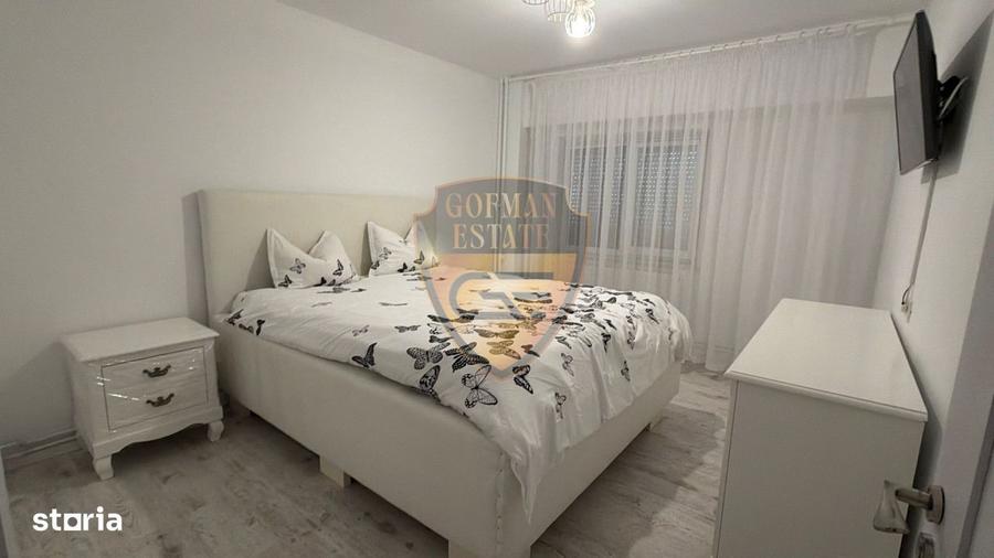 Apartament cu 3 camere decomandat, mobilat în Central