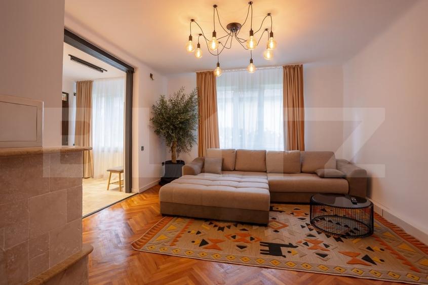 Casă individuală cu 3 camere cu Canalizare în Dâmbul Rotund