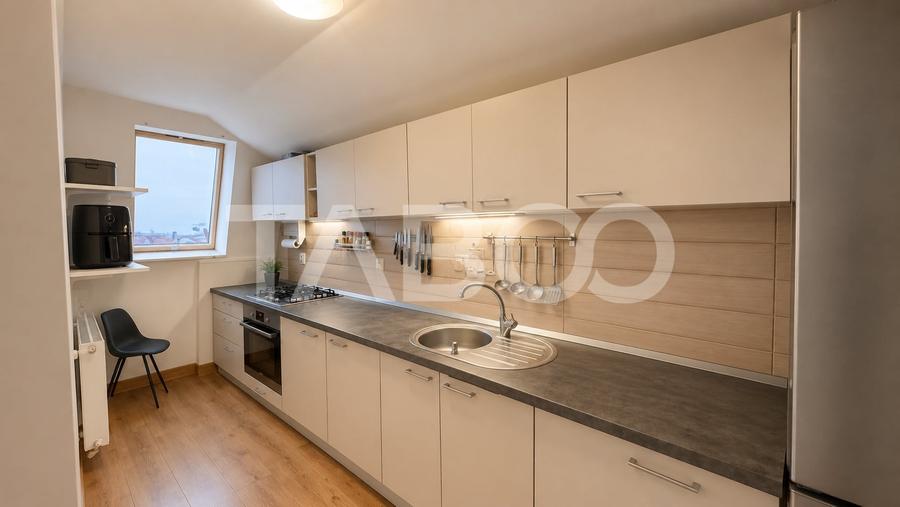 Apartament 3 camere de vanzare mobilat utilat 77 mp Arhitectilor Sibiu - 2
