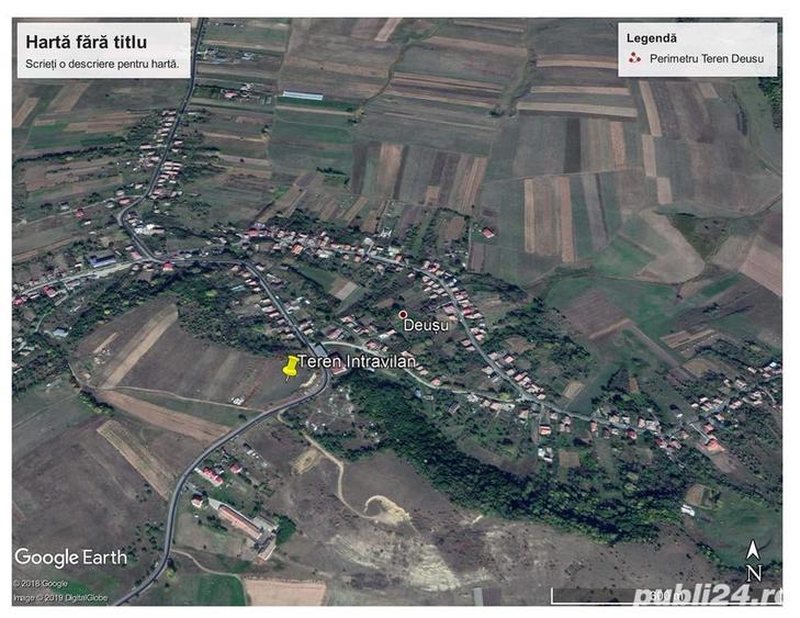 Teren de 861 mp, în Deușu