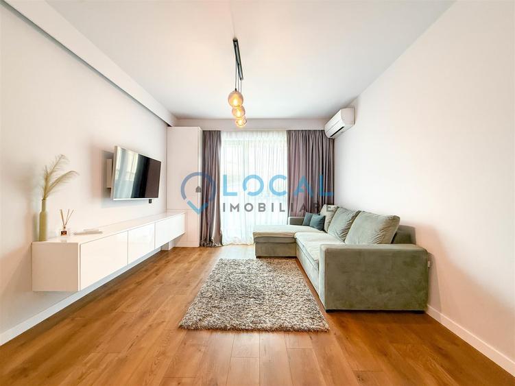 Apartament cu 2 camere semidecomandat, mobilat în Zorilor