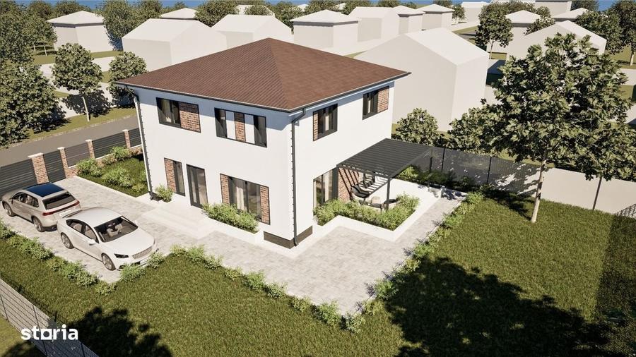 Casă cu 4 camere în Corbeanca