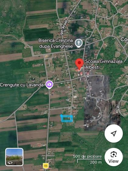 Teren de 1600 mp, în Corni-Albești