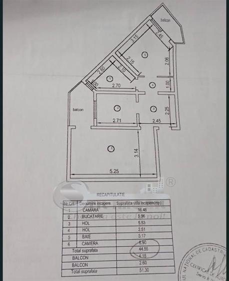 Apartament cu 2 camere decomandat în Alexandru cel Bun