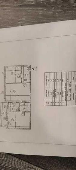 Apartament cu 2 camere semidecomandat în Central