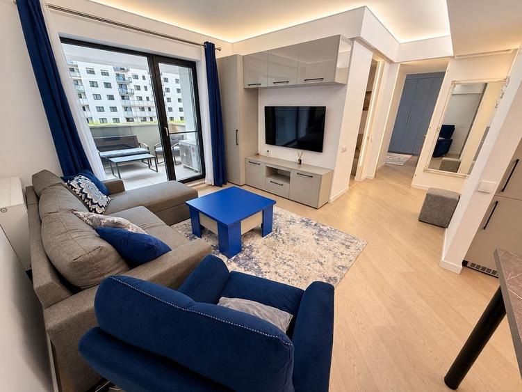 Apartament cu 3 camere, mobilat în Pipera