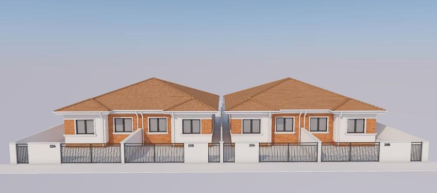 Duplex cu 4 camere cu Canalizare în Moșnița Nouă