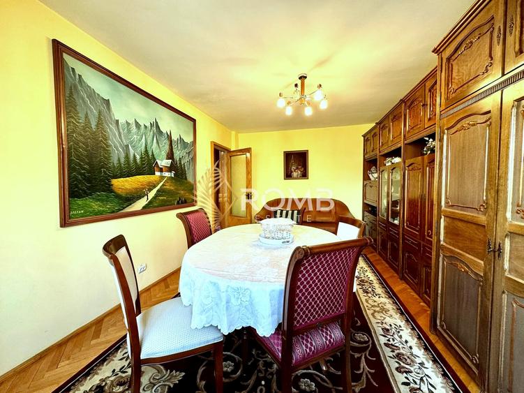 Apartament cu 3 camere decomandat, mobilat în Mănăștur
