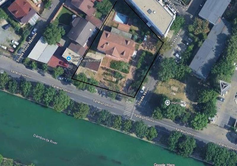 Casă cu Teren 1800 Mp în Splaiul Unirii